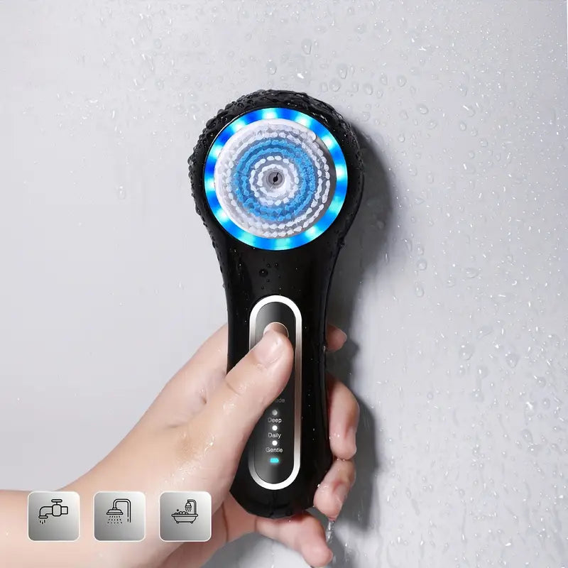 PureSonic Facial Cleansing Brush – Rechargeable Exfoliating Face Scrubber