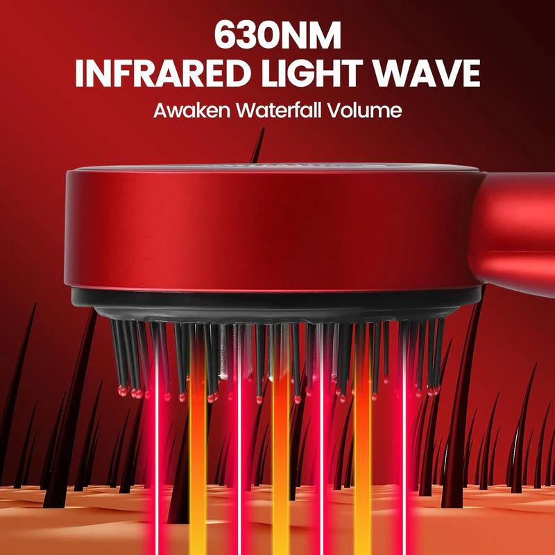 ScalpRestore Pro – 3-in-1 Massager with Red Light for Hair Growth