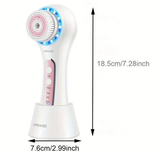 PureSonic Facial Cleansing Brush – Rechargeable Exfoliating Face Scrubber