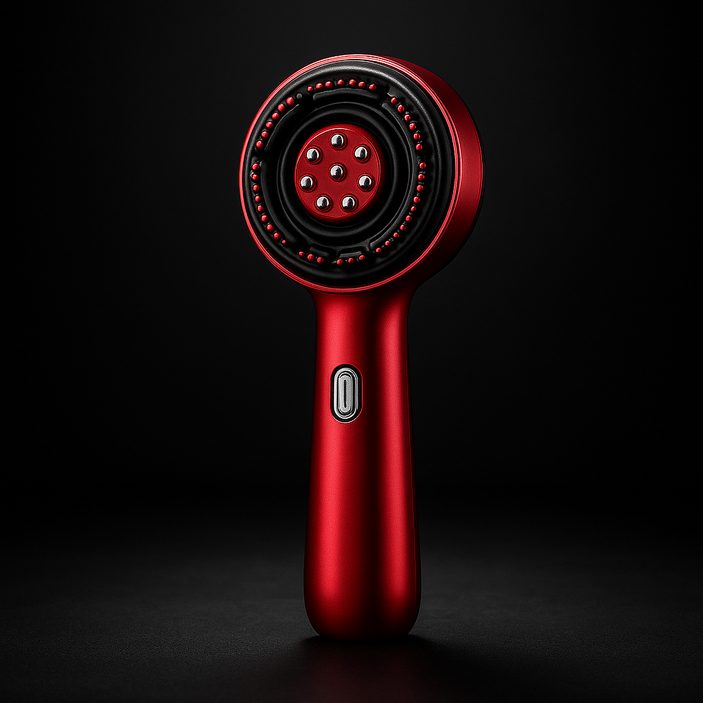 ScalpRestore Pro – 3-in-1 Massager with Red Light for Hair Growth