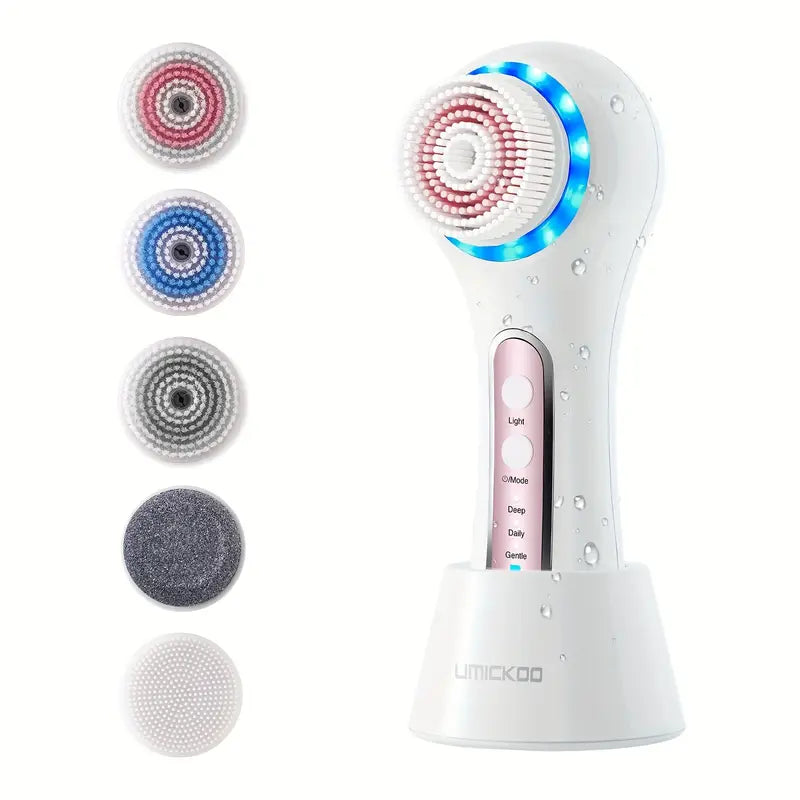 PureSonic Facial Cleansing Brush – Rechargeable Exfoliating Face Scrubber