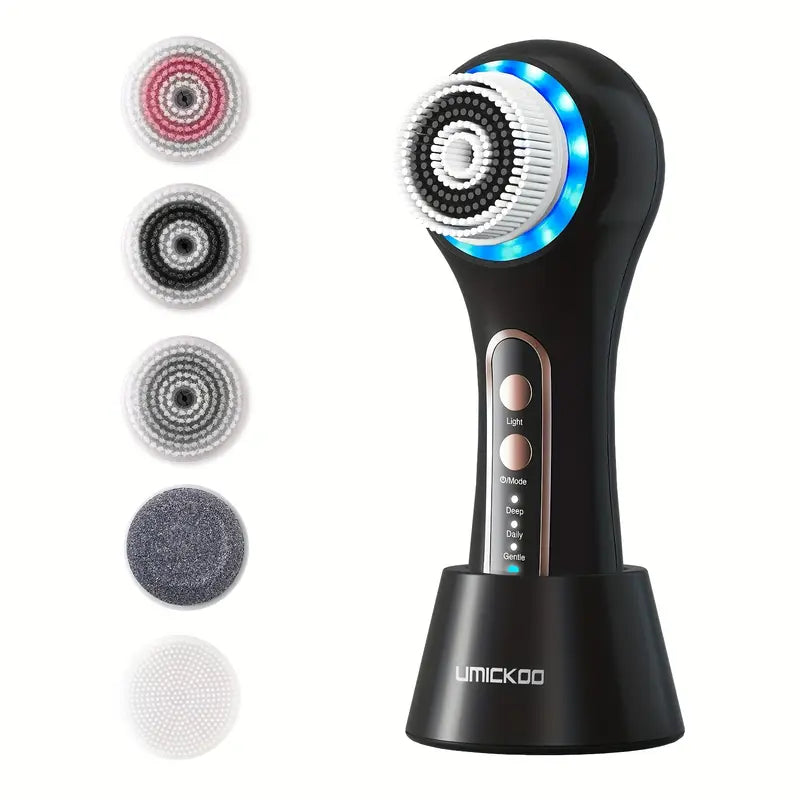 PureSonic Facial Cleansing Brush – Rechargeable Exfoliating Face Scrubber