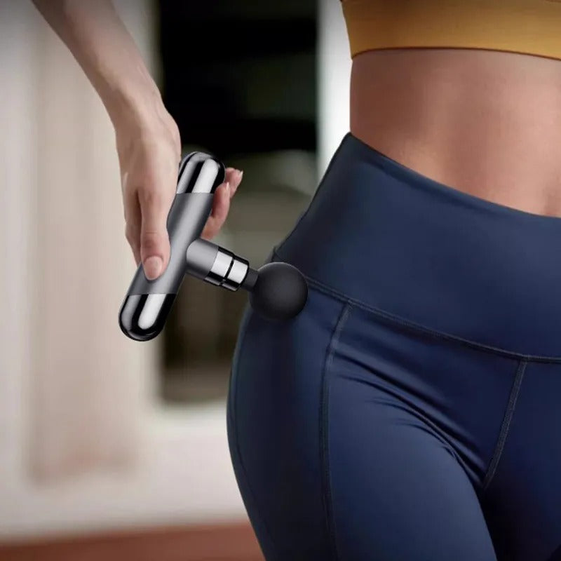 FlexiRelief Mini Massage Gun – Portable Deep Tissue Muscle Massager