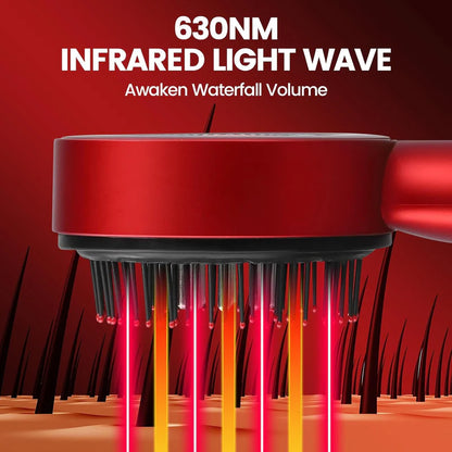 ScalpRestore Pro – 3-in-1 Massager with Red Light for Hair Growth
