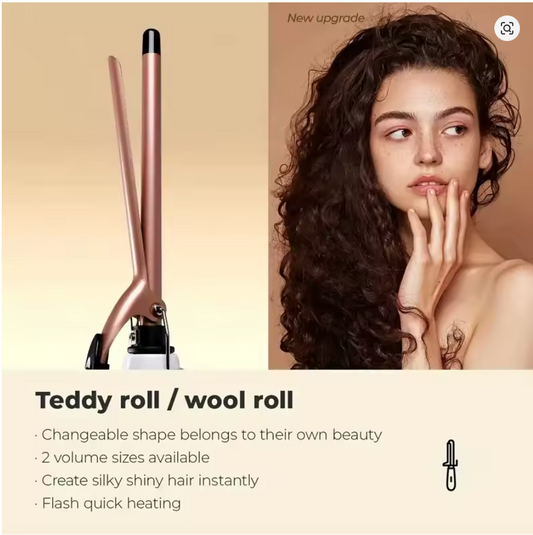 SilkWave Mini – Fast-Heating 1.3” Ceramic Curling Iron