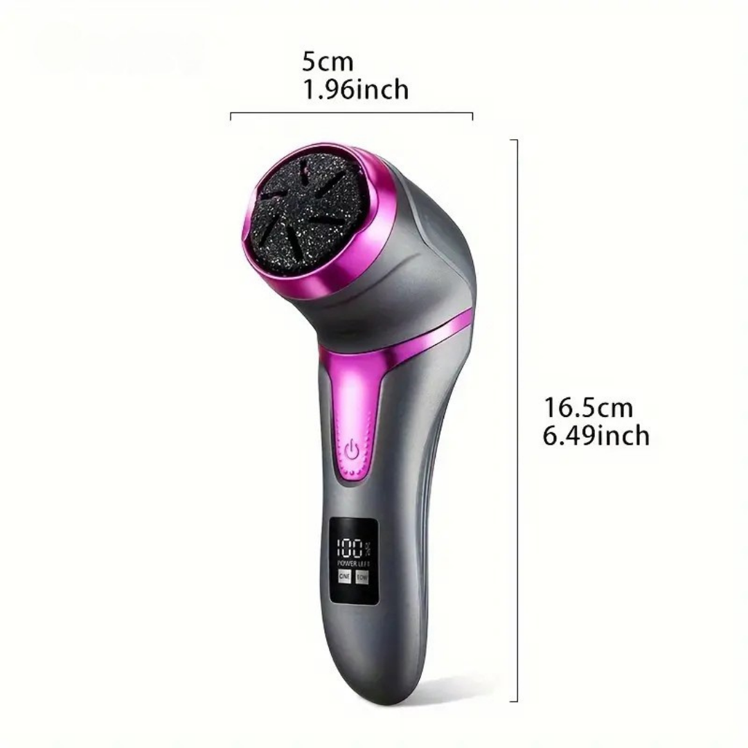 SoleRenew Pro – Rechargeable Electric Callus Remover with LCD Display
