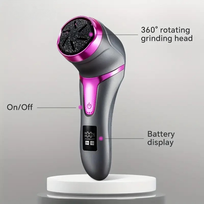 SoleRenew Pro – Rechargeable Electric Callus Remover with LCD Display