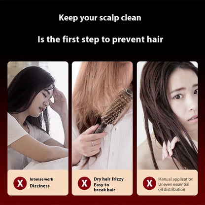 ScalpRestore Pro – 3-in-1 Massager with Red Light for Hair Growth